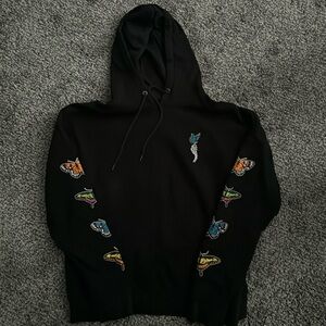 Black comfy hoodie